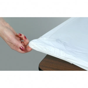 6' Disposable Table Cloth - White